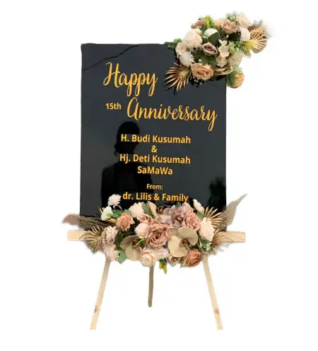 Papan Bunga Akrilik Bligo